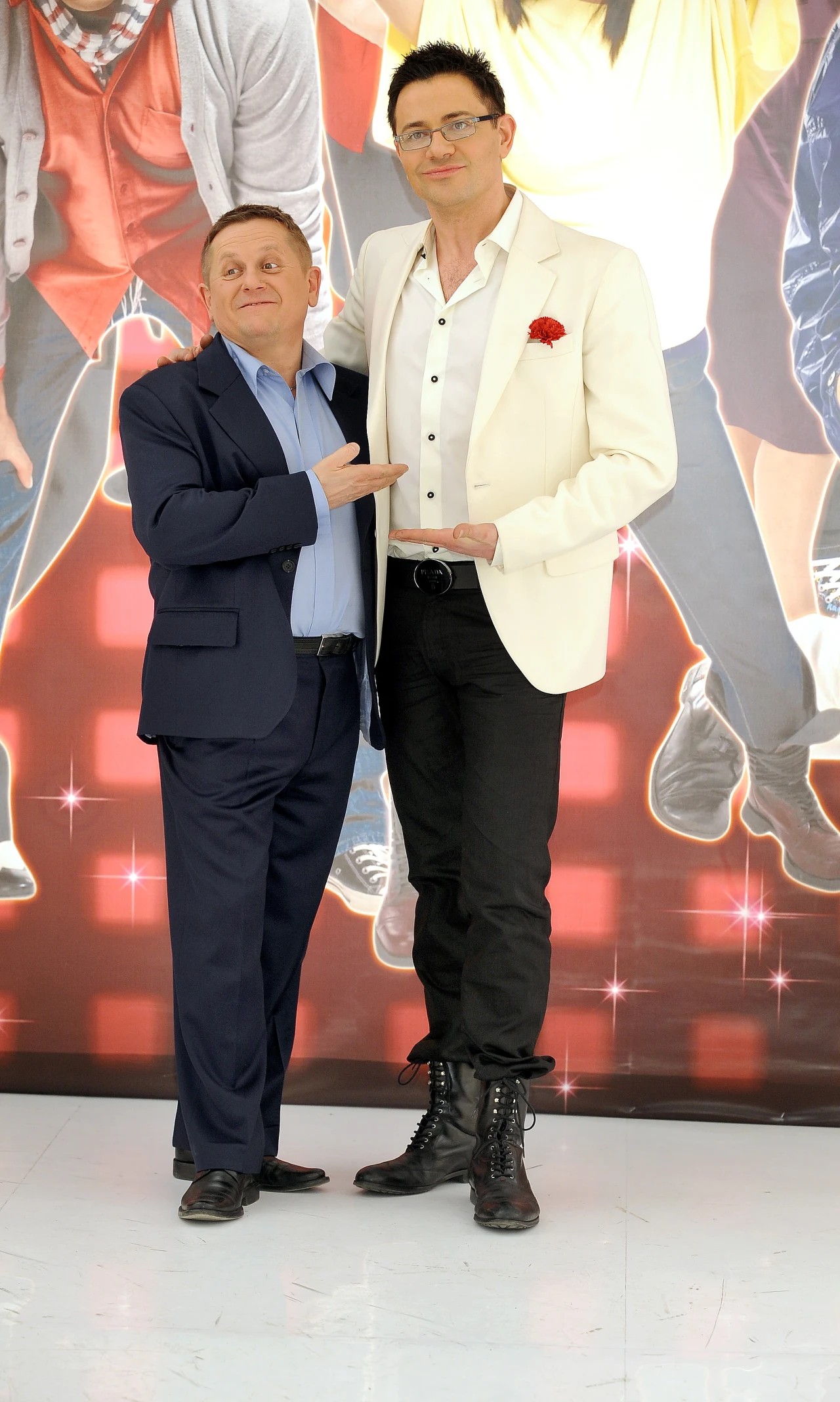 Krzysztof Hanke, na zdj. z Krzysztofem Ibiszem Krzysztof Hanke, na zdj. z Krzysztofem Ibiszem