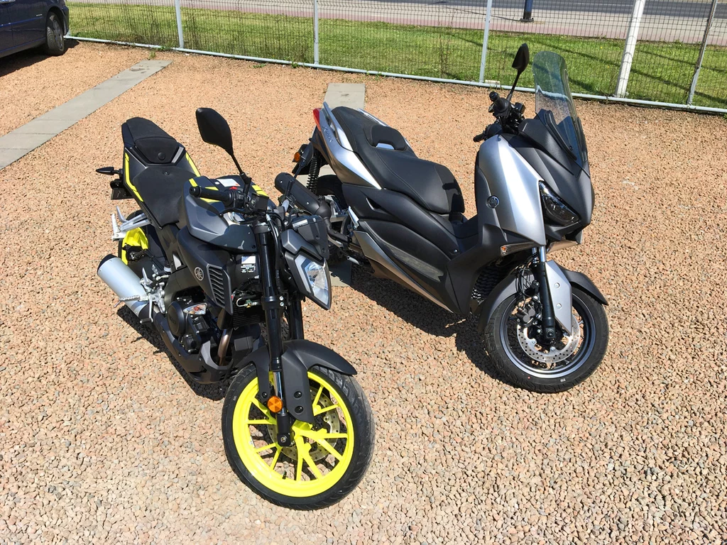 Yamaha MT-125 i X-MAX