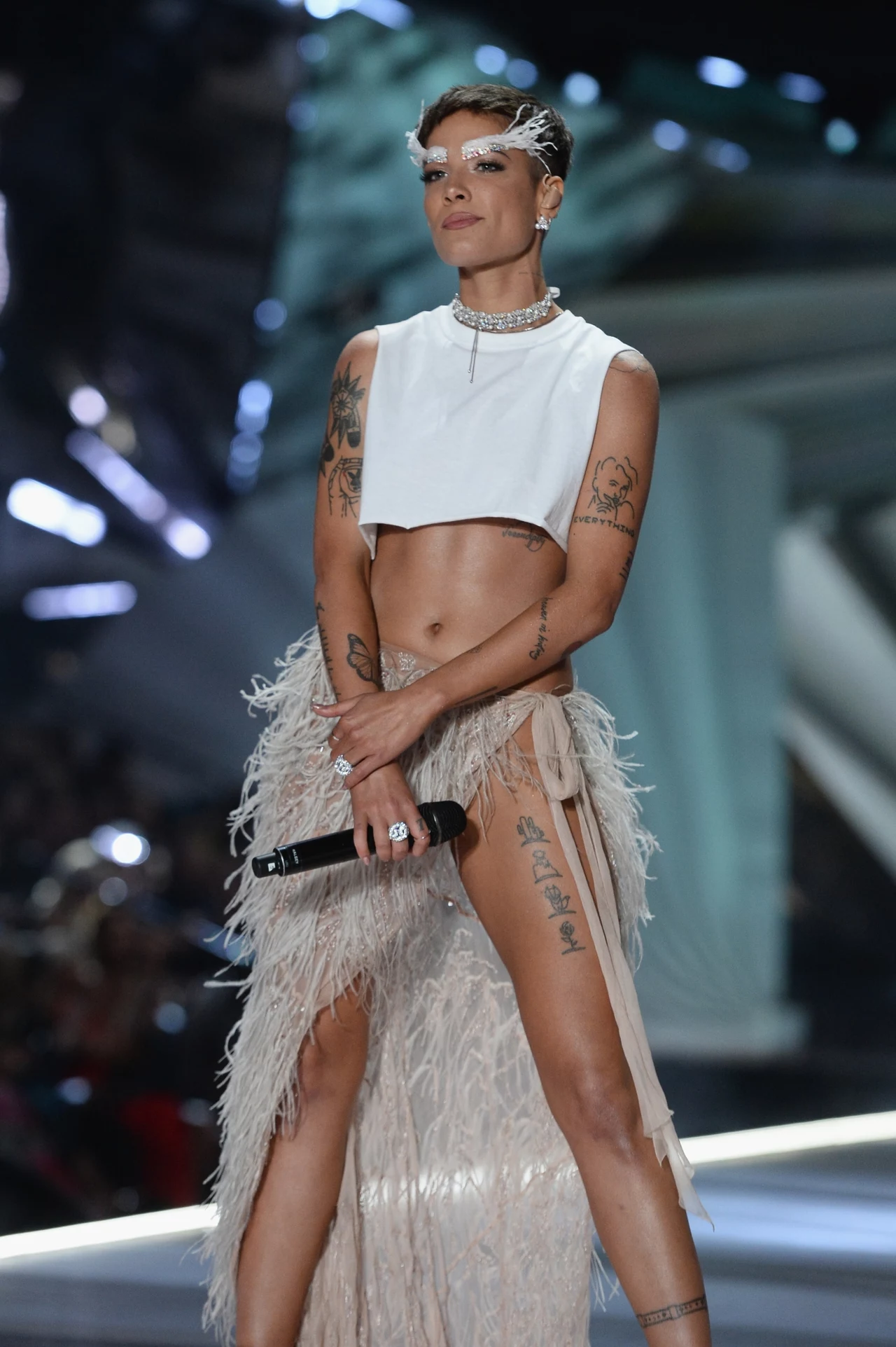 Halsey na pokazie Victoria's Secret 2018 Halsey na pokazie Victoria's Secret 2018