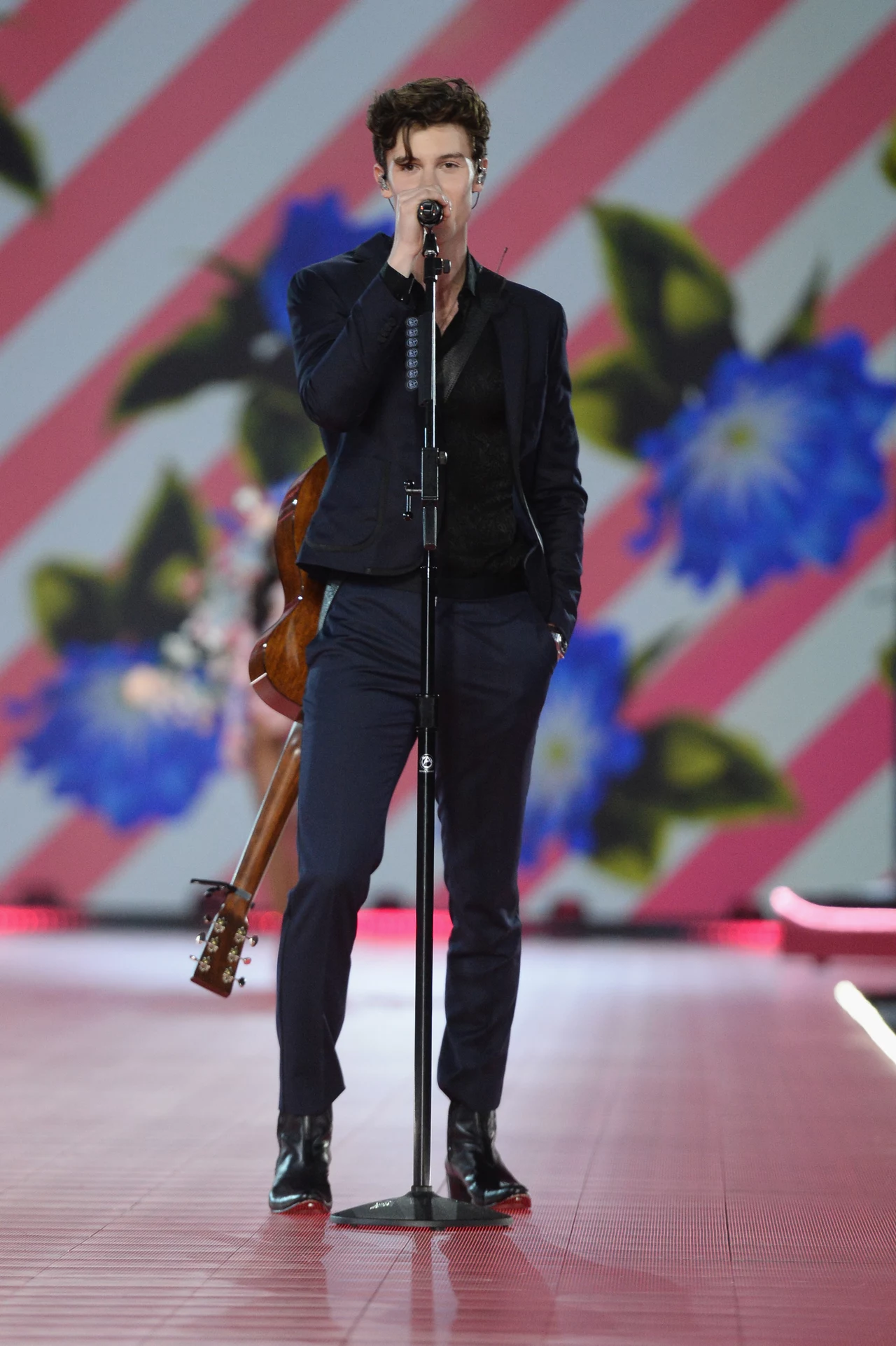 Sean Mendes na pokazie Victoria's Secret 2018 Sean Mendes na pokazie Victoria's Secret 2018