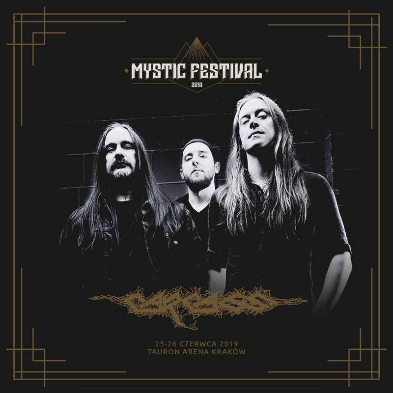 Carcass będzie jedną z gwiazd Mystic Festival