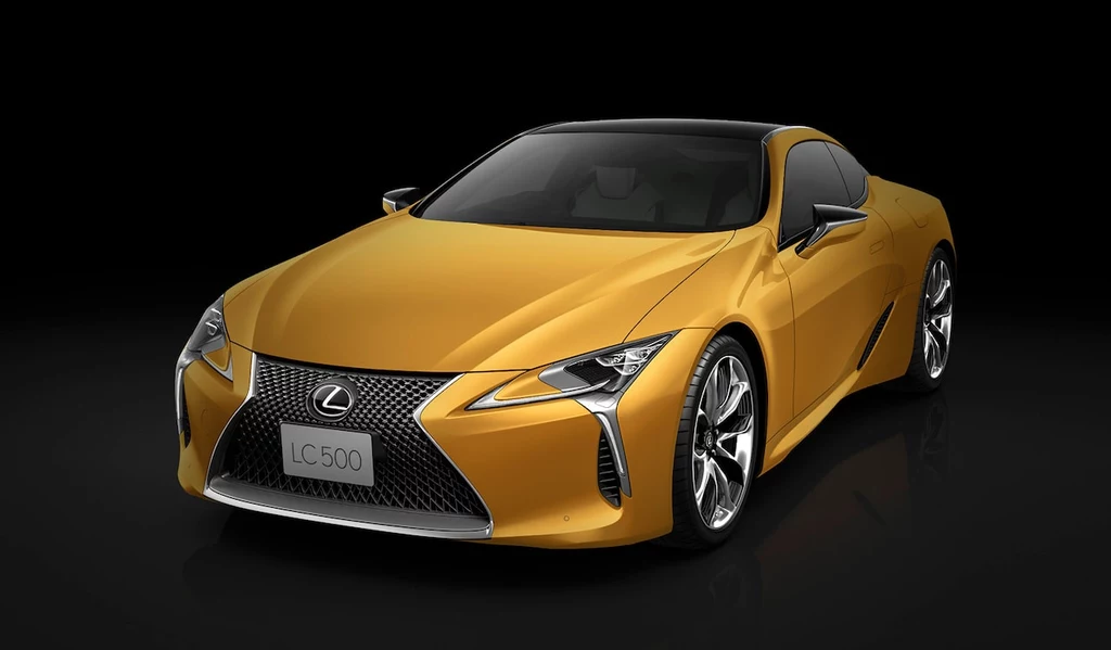 Lexus LC Luster Yellow 