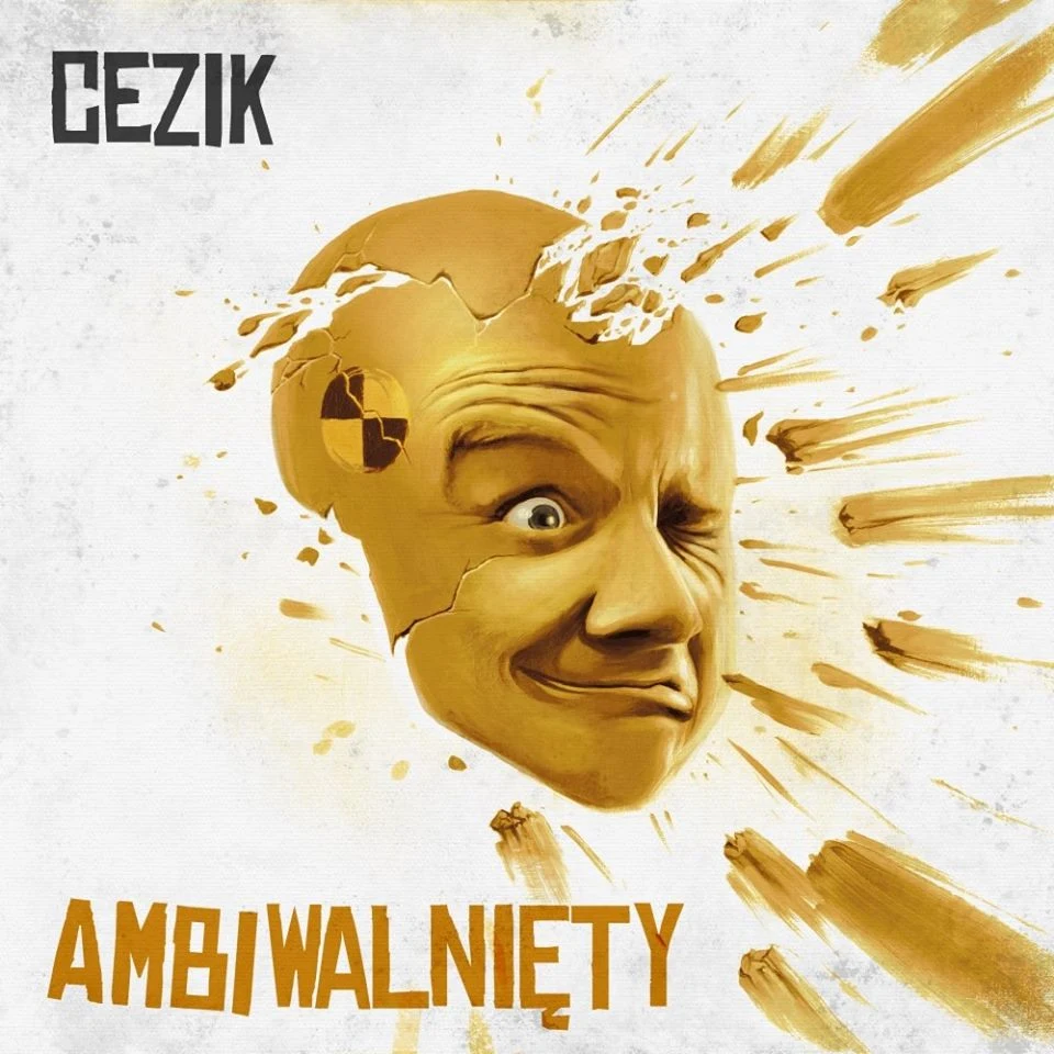 Okładka płyty "Ambiwalnięty" CeZika Okładka płyty "Ambiwalnięty" CeZika