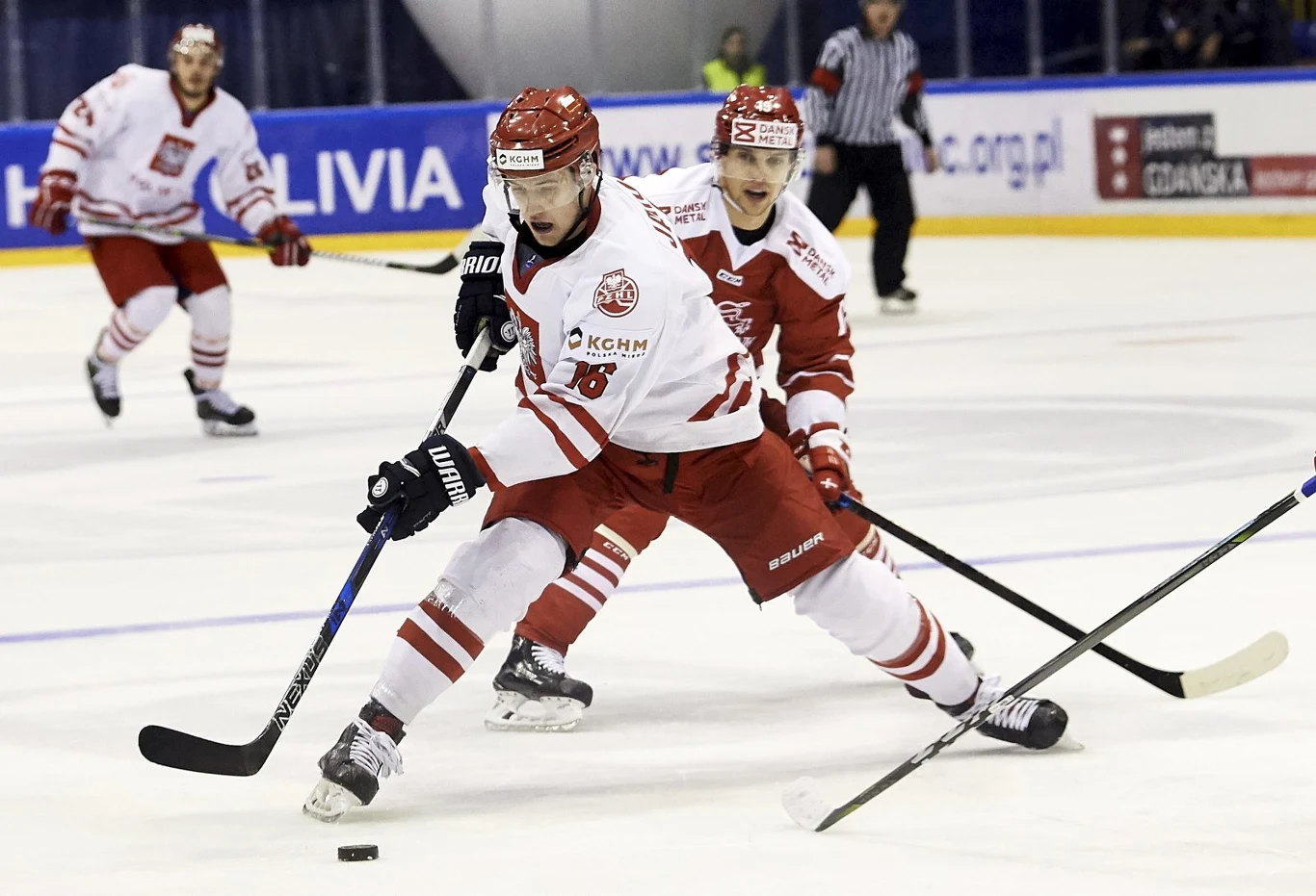 Dominik Jarosz (L) i Steffen Nielsen (P) z Danii