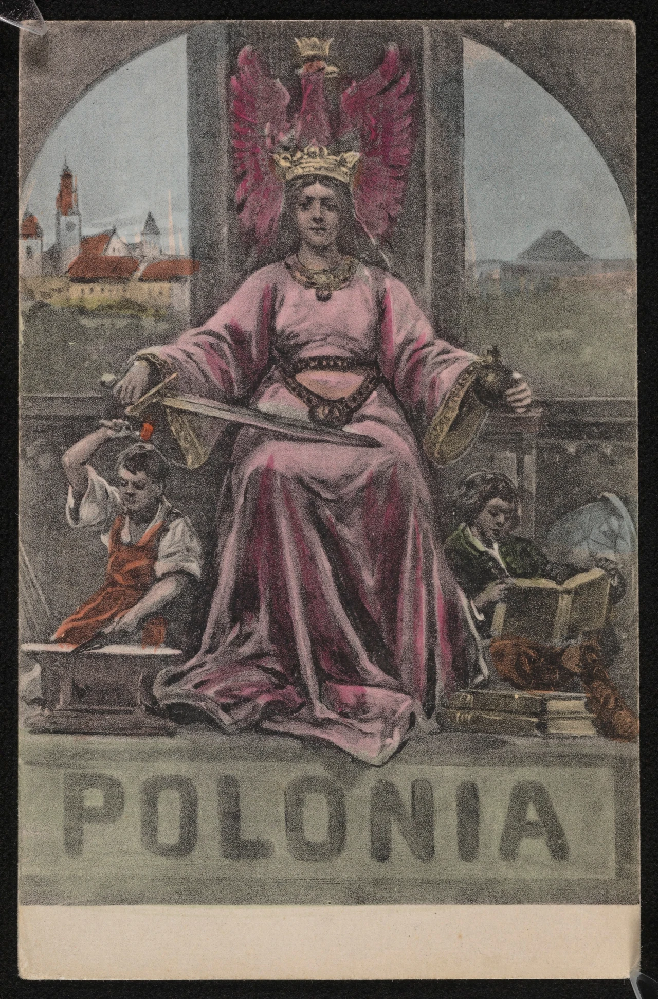 Polonia. Ilustracja z okresu zaborów 