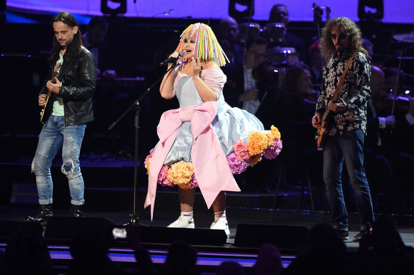 Maryla Rodowicz poczas Koncertu dla Niepodległej