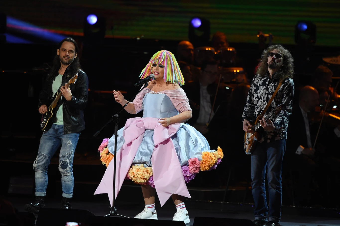 Maryla Rodowicz poczas Koncertu dla Niepodległej