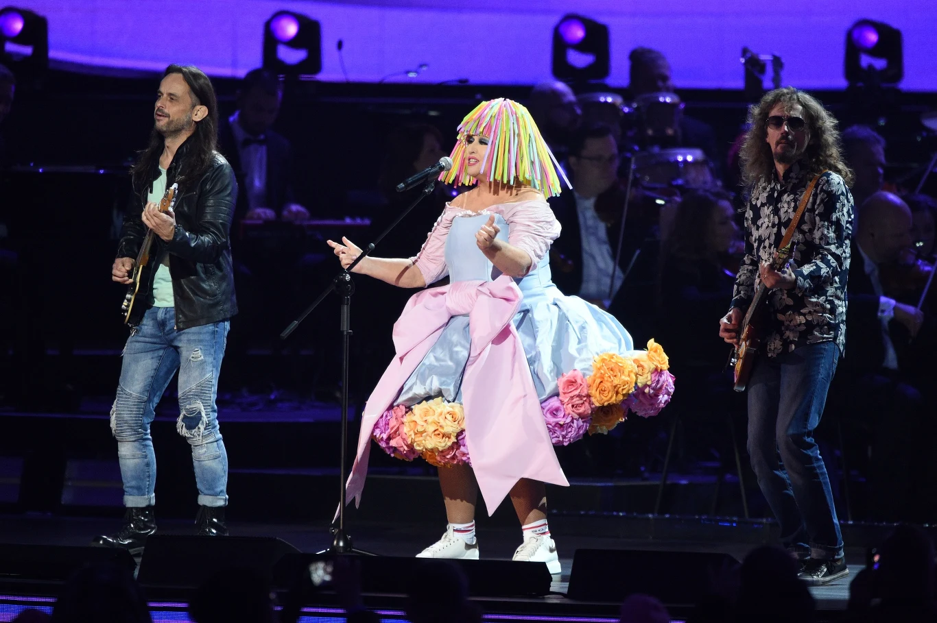 Maryla Rodowicz poczas Koncertu dla Niepodległej