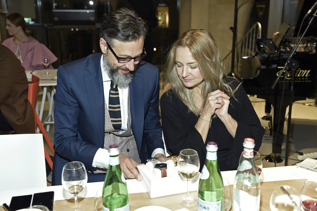 Szymon Majewski z żoną Magdaleną 