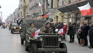 Parada Niepodległości zorganizowana w ramach obchodów 100-lecia odzyskania przez Polskę niepodległości