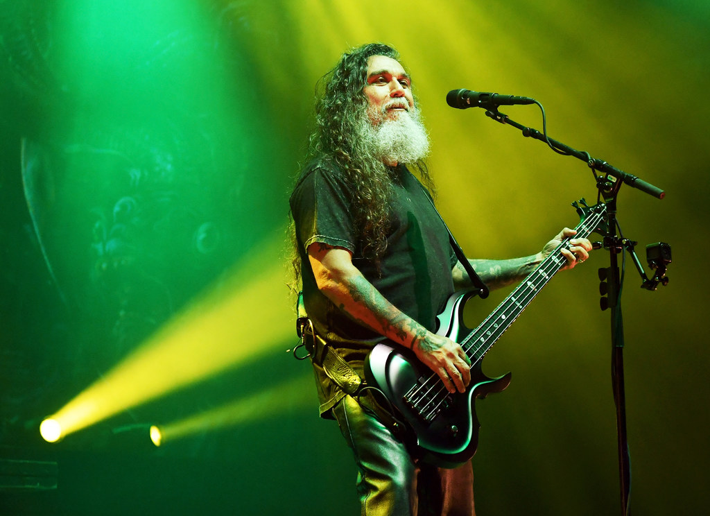 Tom Araya (Slayer) w akcji