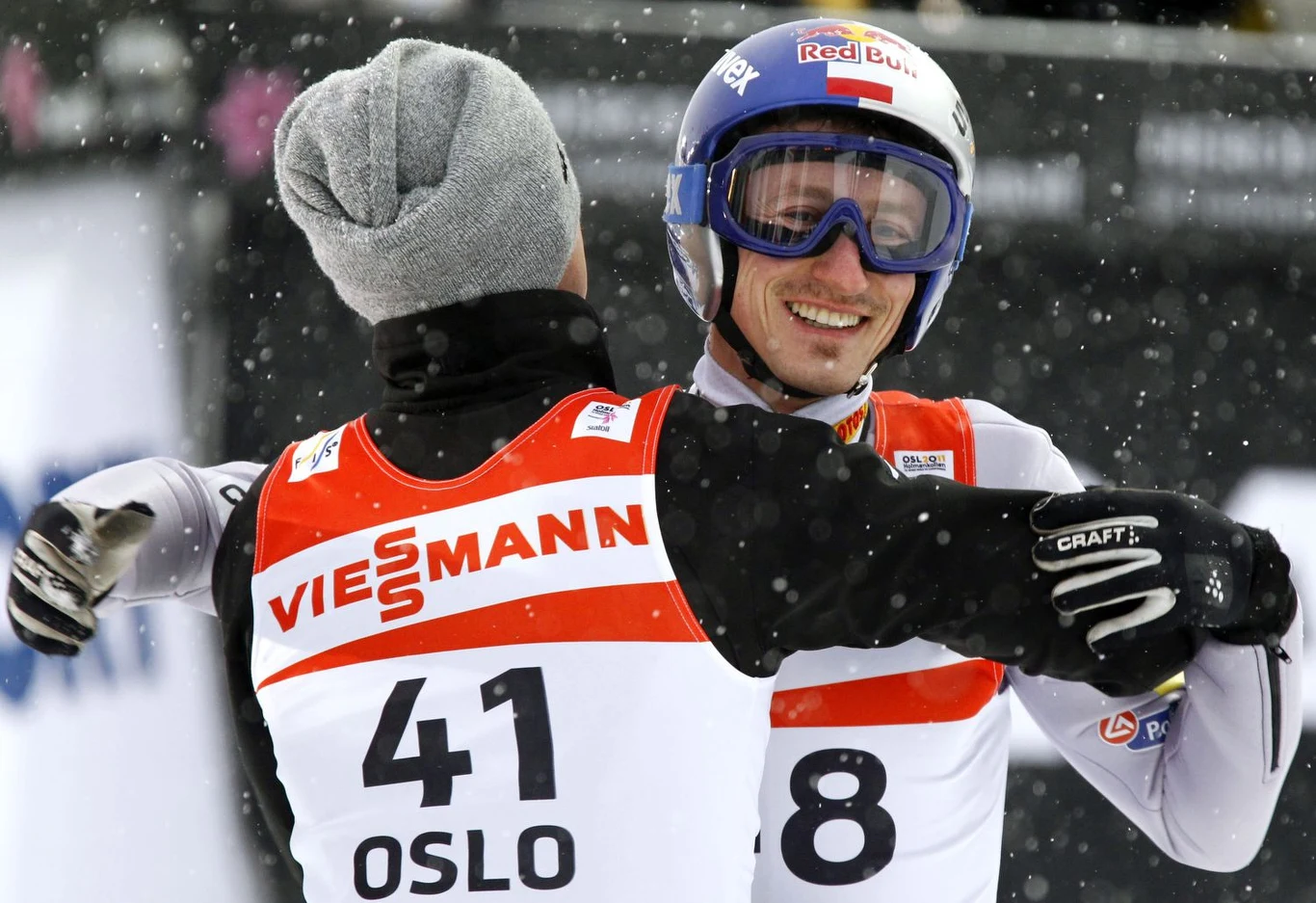 Kamil Stoch i Adam Małysz Kamil Stoch i Adam Małysz