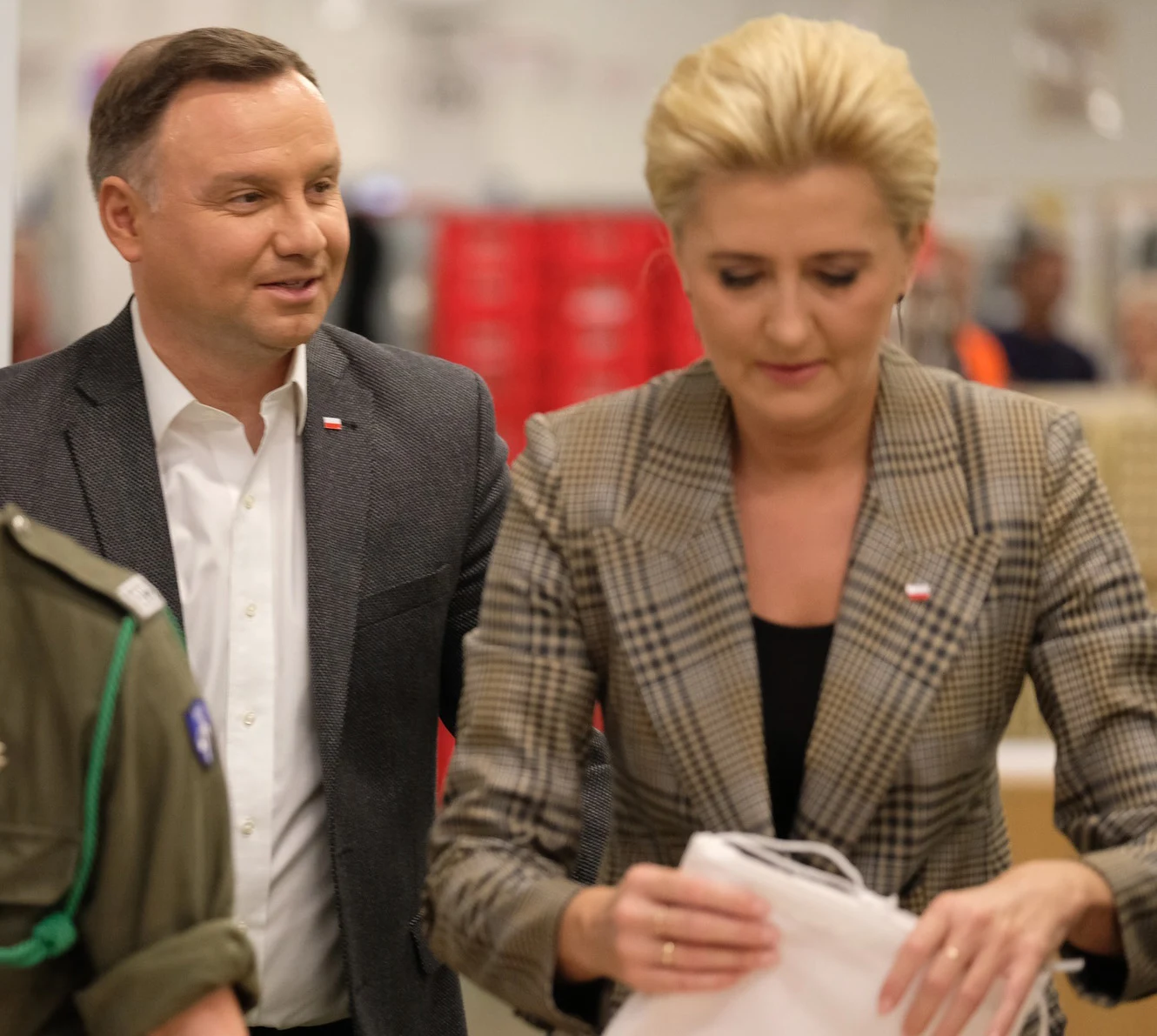 Andrzej i Agata Dudowie Andrzej i Agata Dudowie