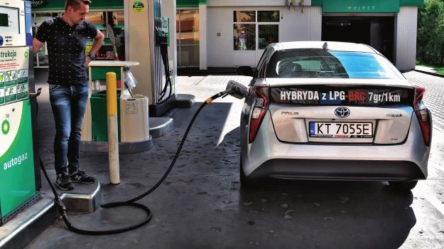 Toyota Prius z LPG