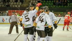 Radość zawodników GKS-u Tychy 