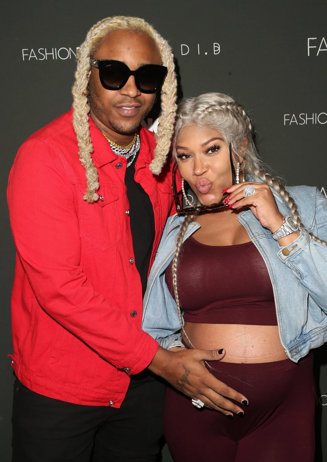 Lyrica Anderson z ukochanym Lyrica Anderson z ukochanym