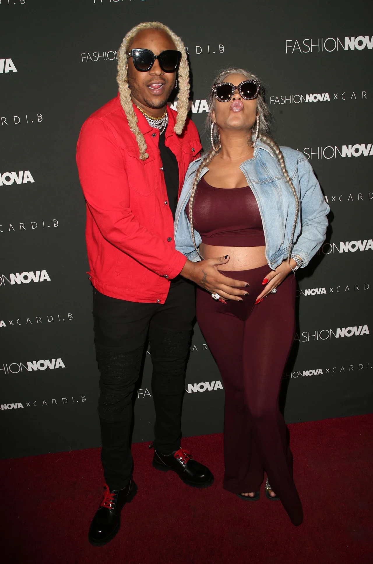 Lyrica Anderson z ukochanym Lyrica Anderson z ukochanym