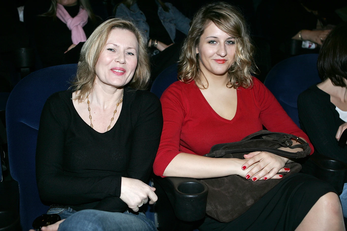 Grażyna Szapołowska z córką Grażyna Szapołowska z córką