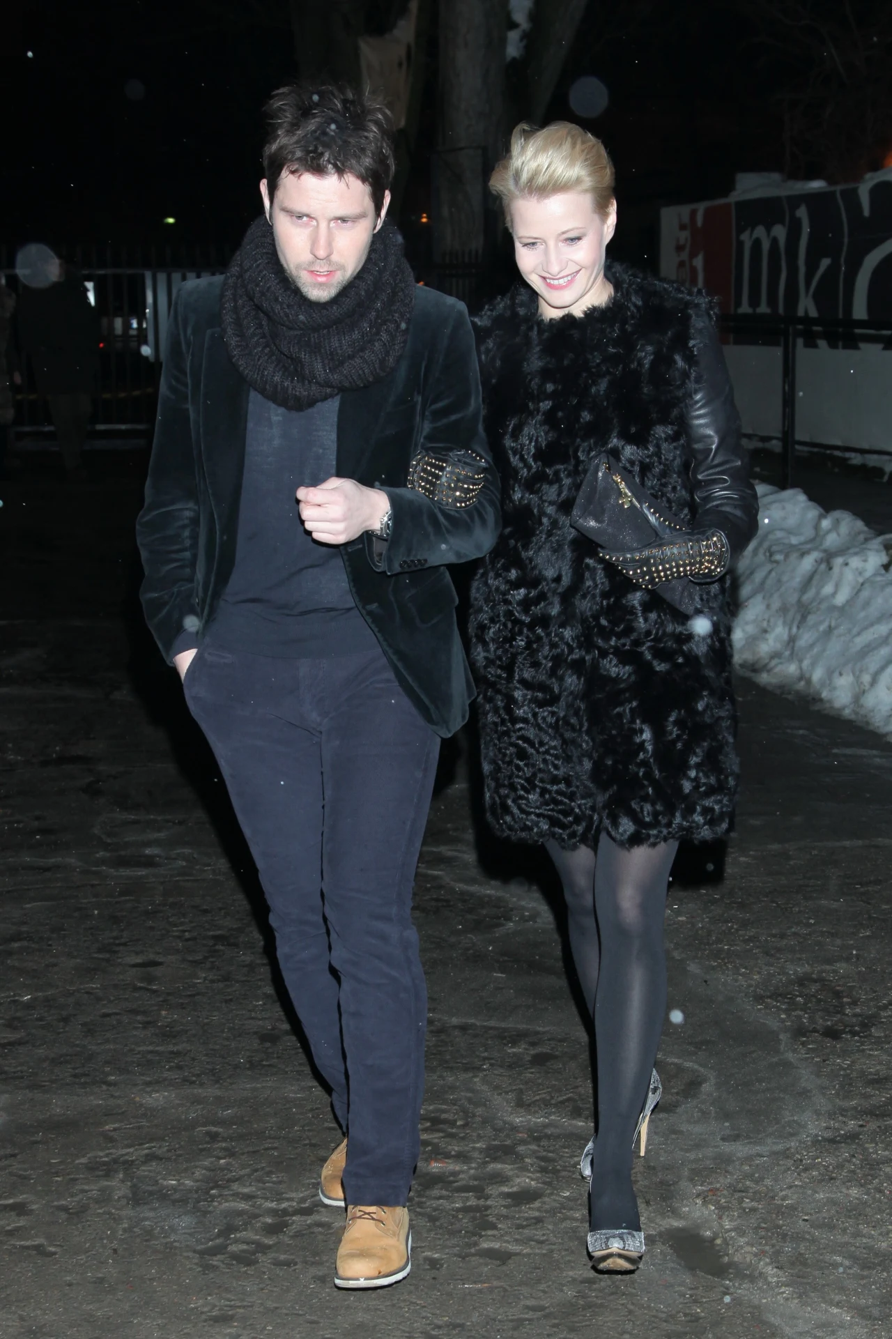 Małgorzata Kożuchowska z mężem