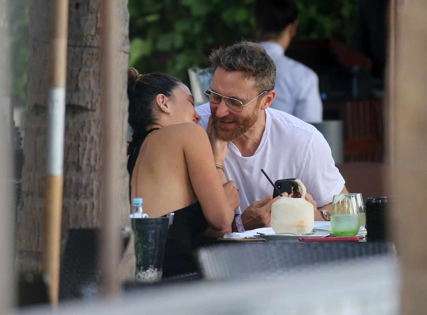 David Guetta z ukochaną David Guetta z ukochaną