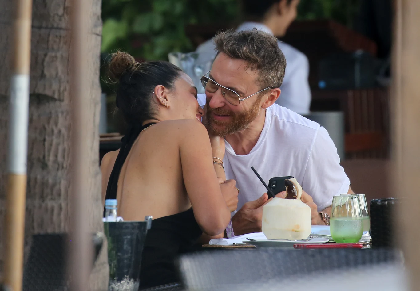 David Guetta z ukochaną David Guetta z ukochaną