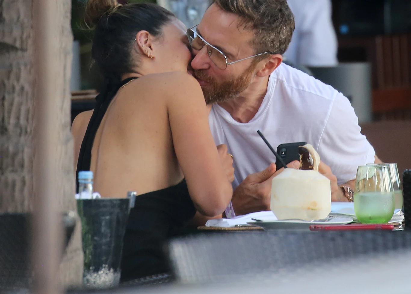 David Guetta z ukochaną David Guetta z ukochaną