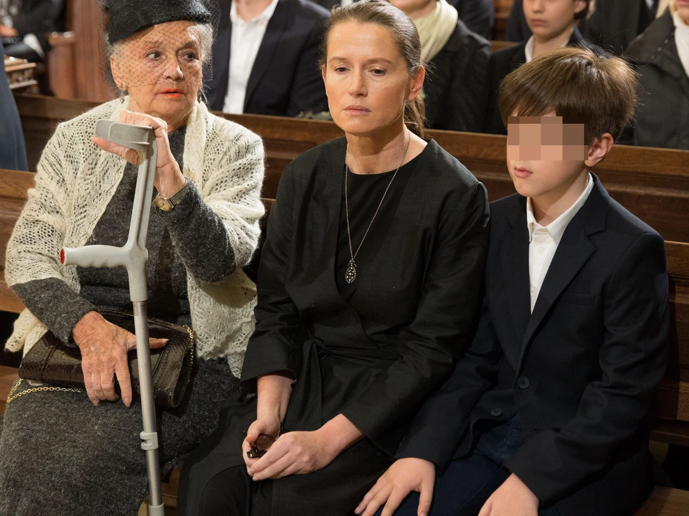 Monika Jaruzelska z mamą i synem Monika Jaruzelska z mamą i synem