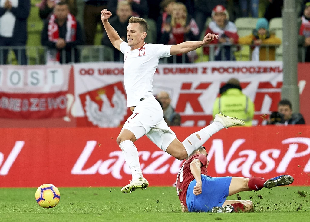 Arkadiusz Milik w akcji Arkadiusz Milik w akcji
