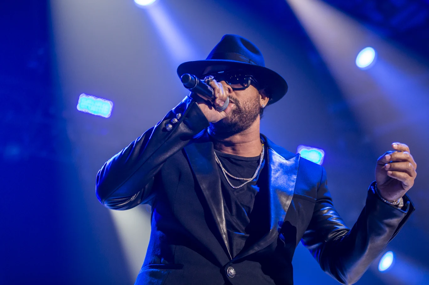 Zobacz zdjęcia z koncertu Stinga i Shaggy'ego z koncertu w Atlas Arenie w Łodzi. Muzycy promują wspólną płytę "44/876"