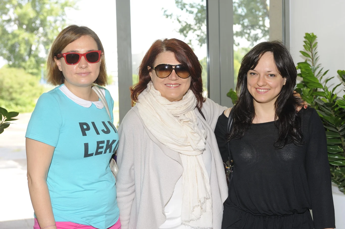 Urszula z córkami: Miką i Kasią