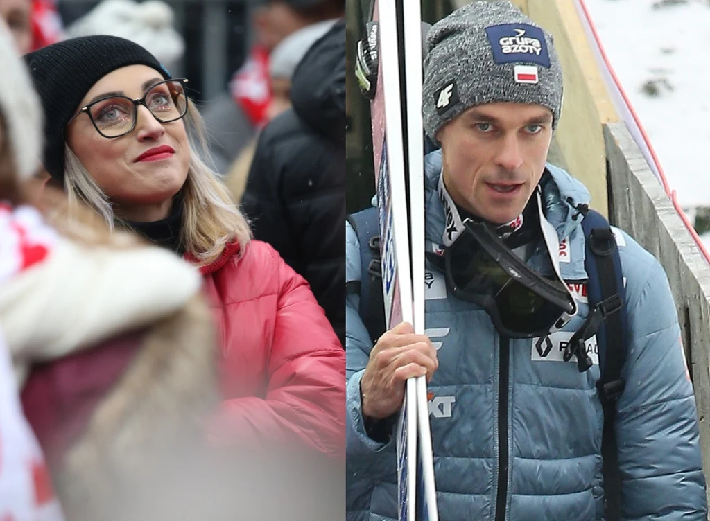 Justyna Żyła przyszła dopingować męża?