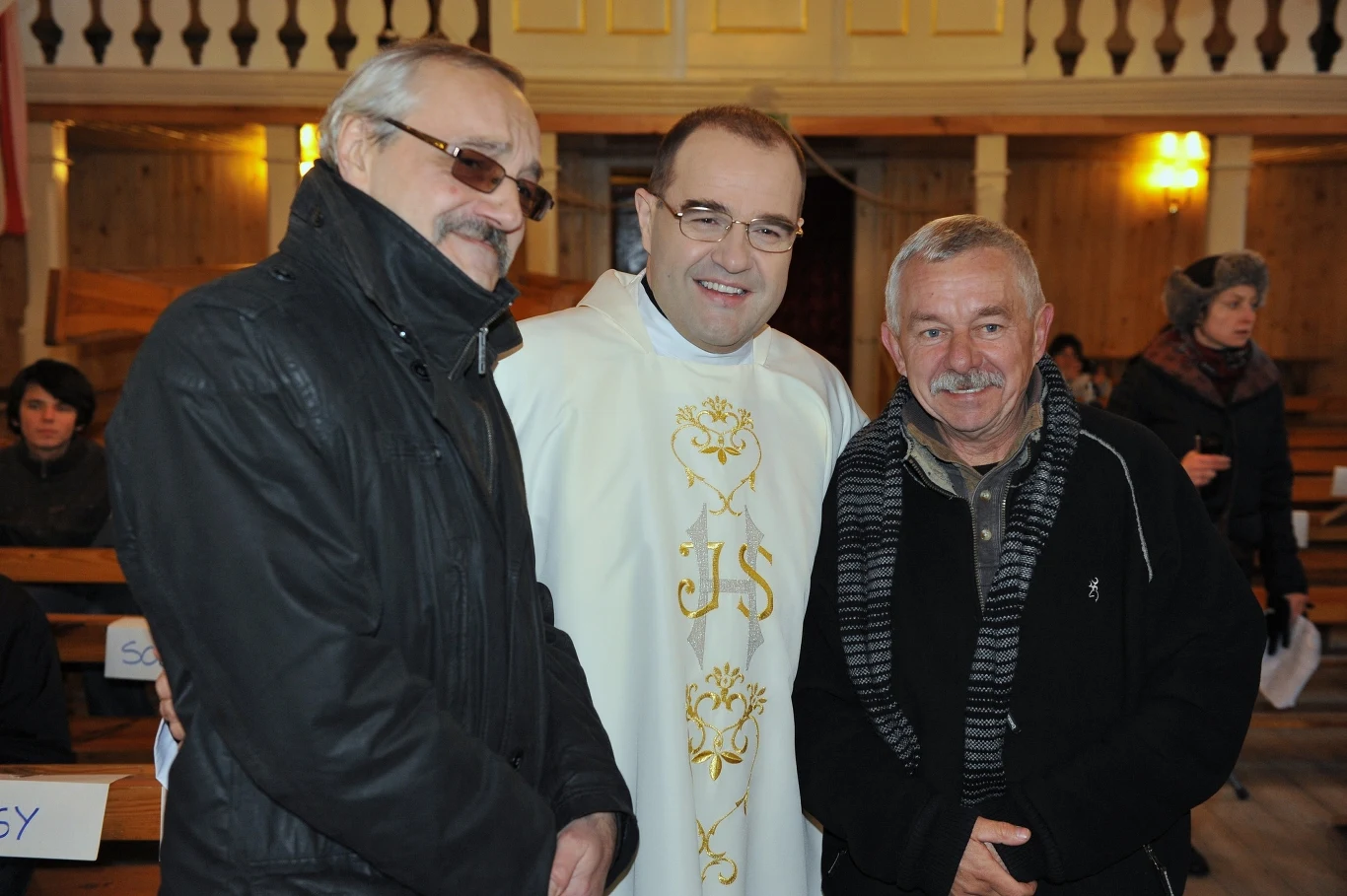 Andrzej Grembowicz na planie "Rancza" Andrzej Grembowicz na planie "Rancza"