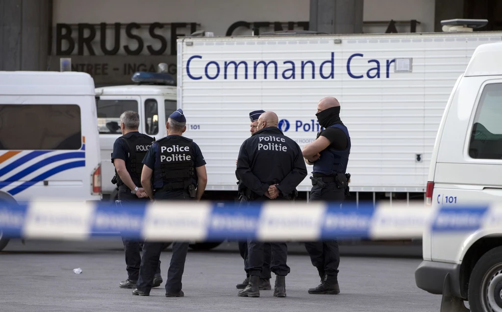 Policjanci w Brukseli, zdj. ilustracyjne Policjanci w Brukseli, zdj. ilustracyjne