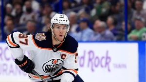 Connor McDavid, as Edmonton Oilers