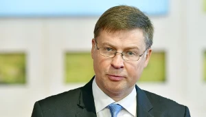 Valdis Dombrovskis, unijny komisarz ds. gospodarki