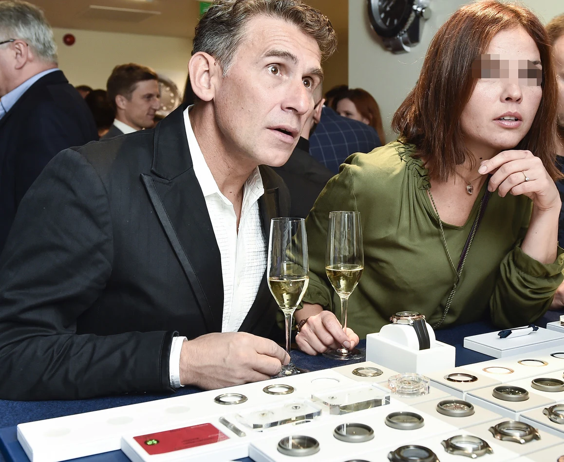 Robert Korzeniowski z partnerką 