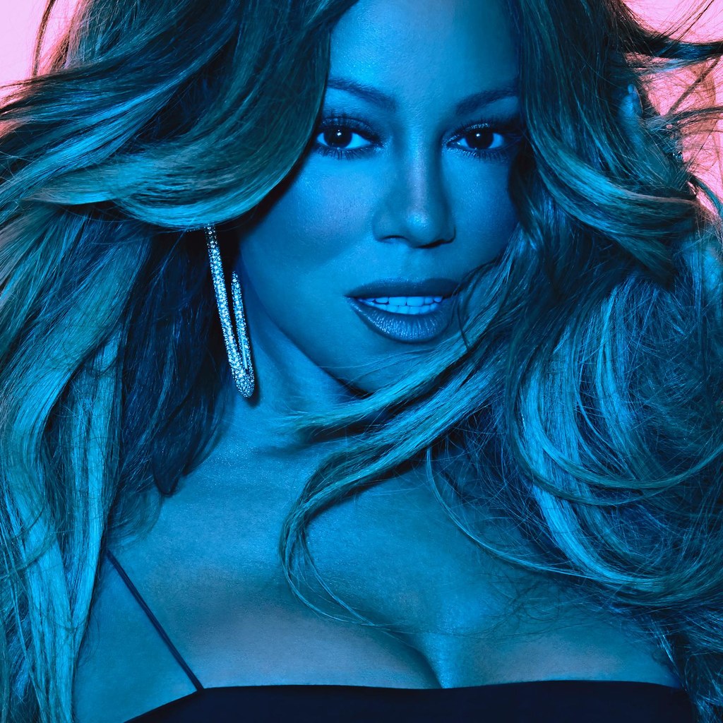 Mariah Carey na okładce płyty "Caution"