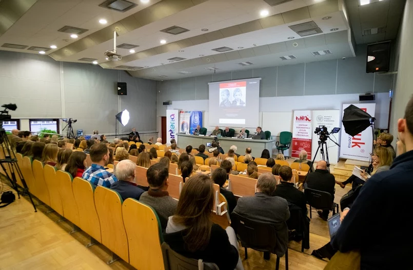 Wystąpienie świadków historii na konferencji Wystąpienie świadków historii na konferencji