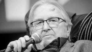 Kazimierz Kutz na spotkaniu ze studentami łódzkiej Filmówki (2017)