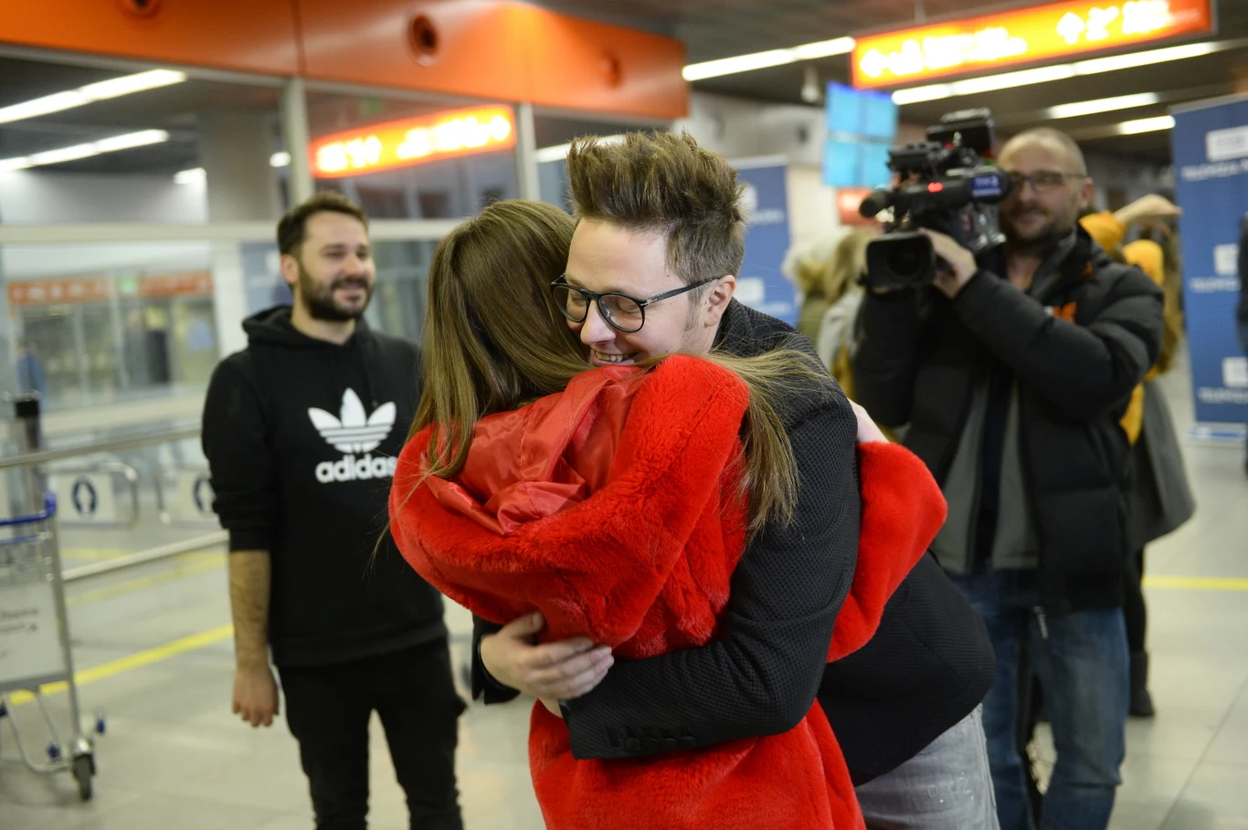 Uroczyste powitanie Roksany Węgiel Uroczyste powitanie Roksany Węgiel