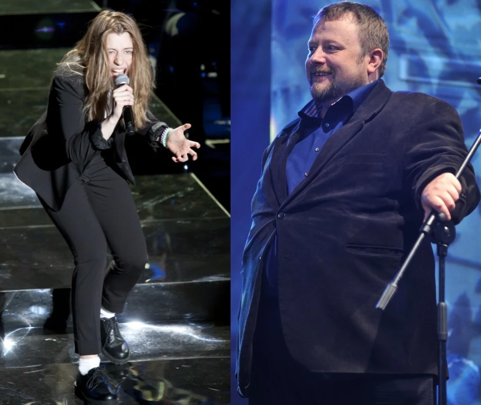 Marianna Linde i Olaf Lubaszenko