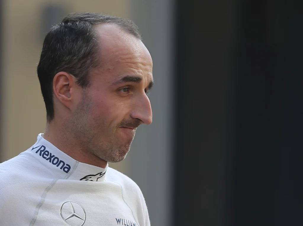 Robert Kubica podczas testów