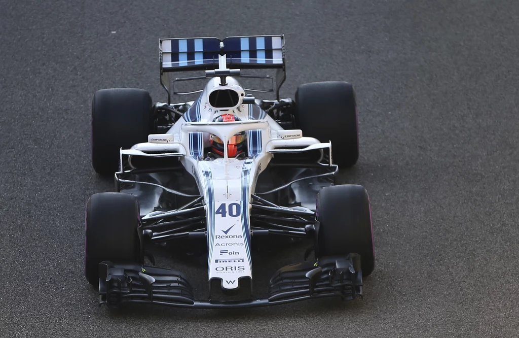 Robert Kubica podczas testów
