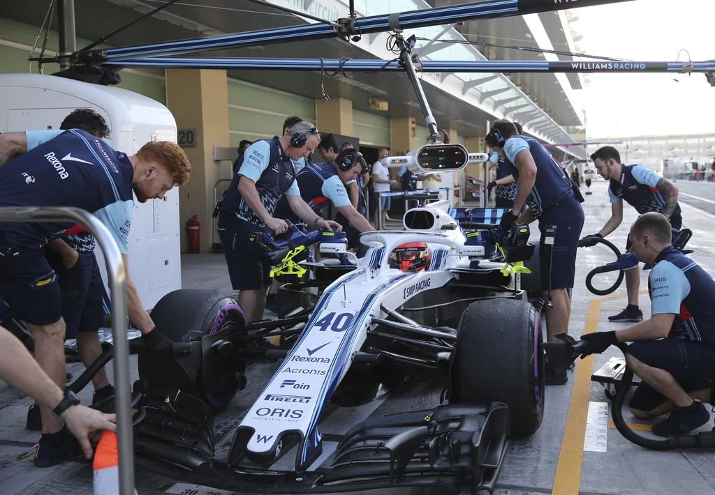 Robert Kubica podczas testów