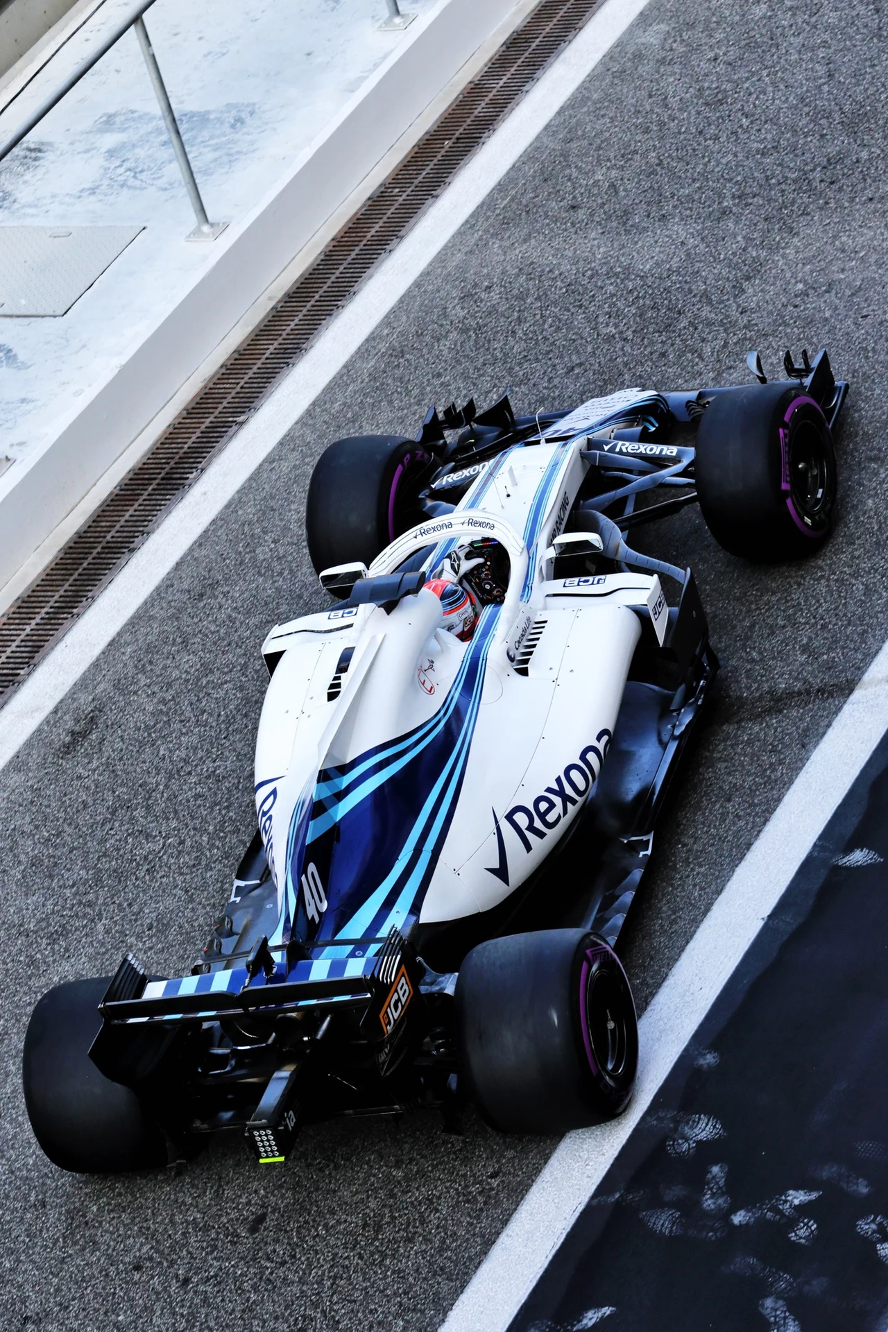 Robert Kubica podczas testów