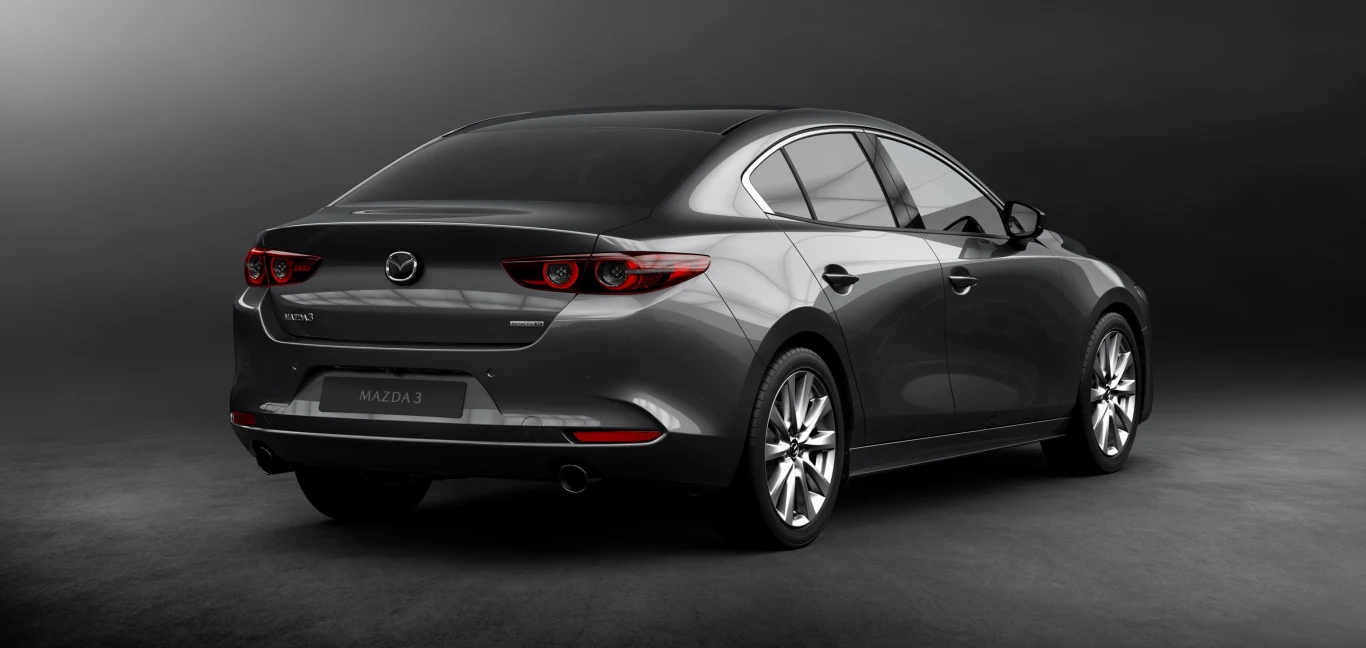Nowa mazda 3 na zdjęciach
