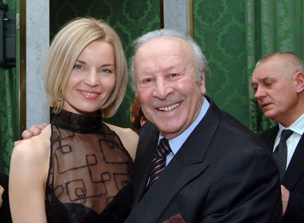 Leon Niemczyk i Małgorzata Formeniak, Gala Telekamer, 2003 rok