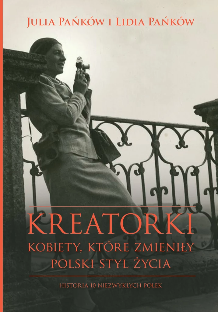 Okładka książki „Kreatorki. Kobiety, które zmieniły polski styl życia” Lidii Pańków i Julii Pańków