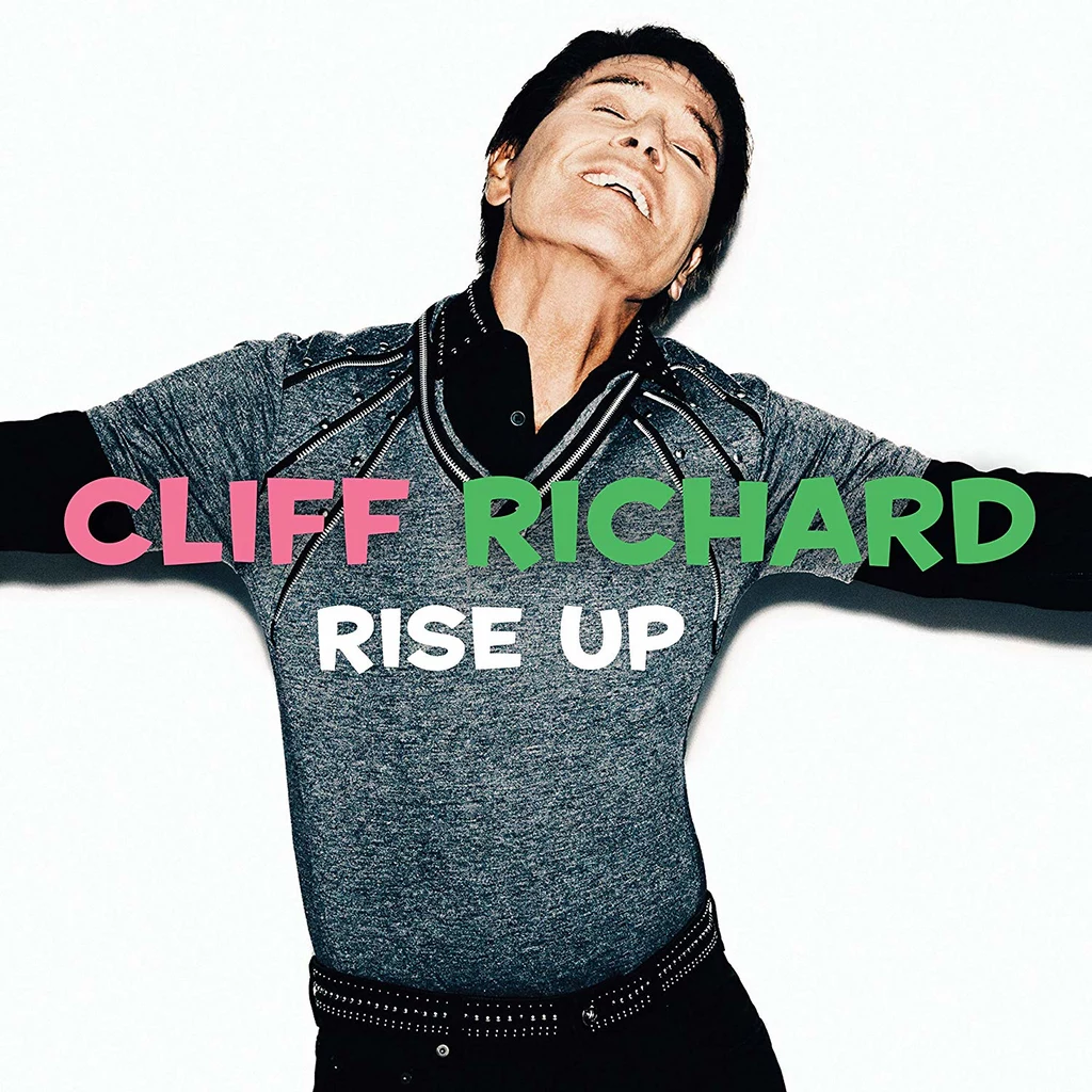 Cliff Richard na okładce płyty "Rise Up"