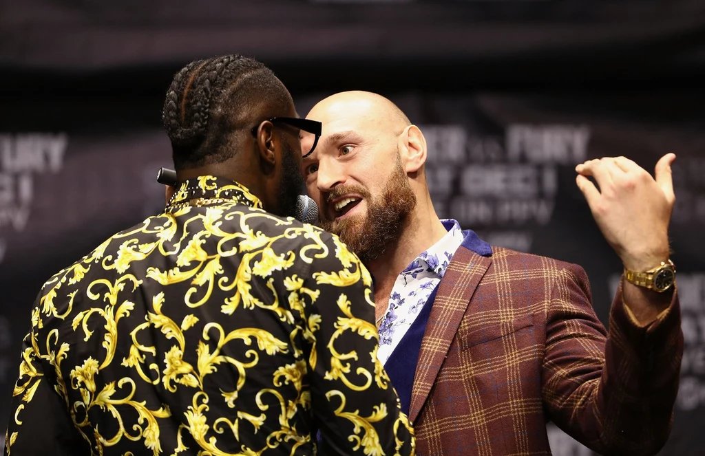 Tyson Fury i Deontay Wilder Tyson Fury i Deontay Wilder